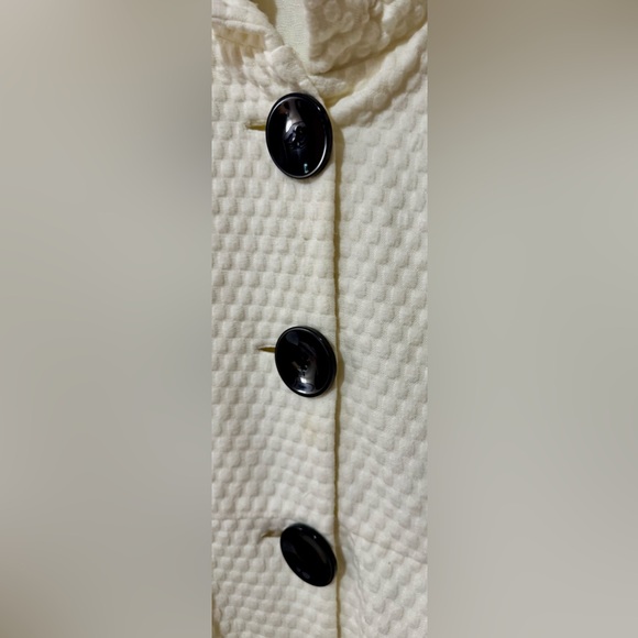 Ali Miles cream 3/4 sleeve blazer size PL - Picture 3 of 4